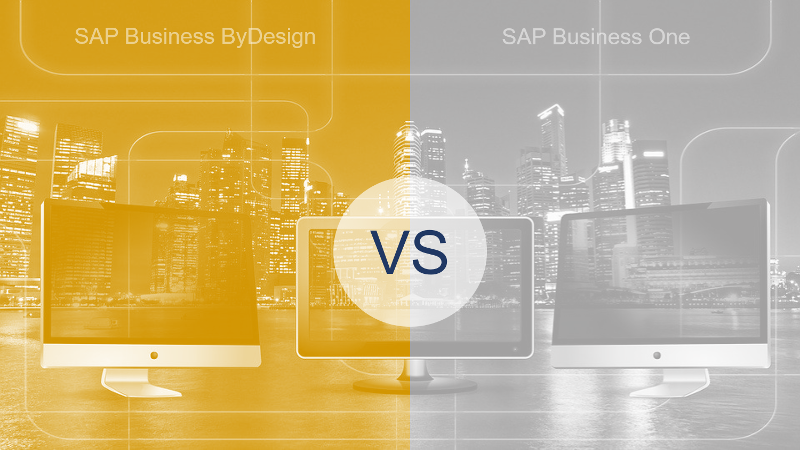 SAP Business ONE Vs SAP ByDesign, Diferencias En Finanzas